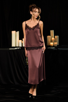 Юбка Golden Valley 56748 коричневый - фото 1