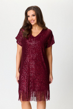 Платье Svetlana-Style 2046 бордовый - фото 3