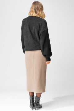 Юбка Laikony L-453-2 бежевый - фото 4