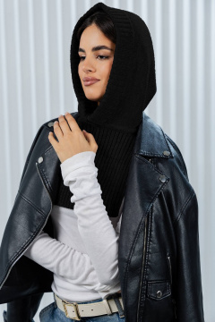 Капор Romgil РВ0362-ШЕ5 черный - фото 3