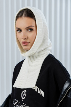 Капор Romgil РВ0362-ШЕ5 молочный - фото 1