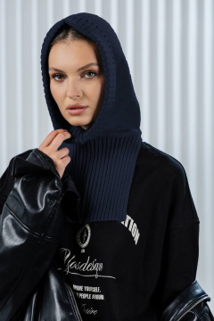 Капор Romgil РВ0362-ШЕ5 индиго - фото 3