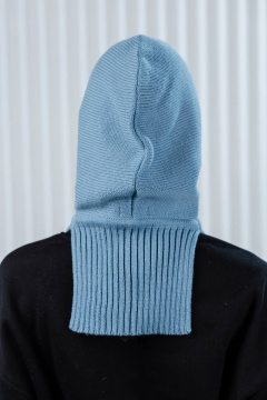 Капор Romgil РВ0362-ШЕ5 голубино-синий - фото 2