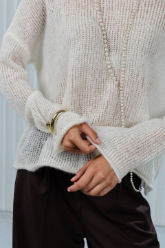 Джемпер Romgil РВ0345-АК5 молочный - фото 3