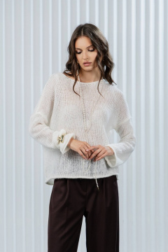 Джемпер Romgil РВ0345-АК5 молочный - фото 1