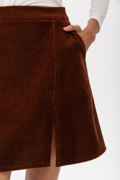 Юбка Romgil РП0098-ХЛ5 терракот - фото 4