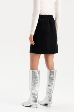 Юбка Romgil РП0098-ХЛ5 черный - фото 3