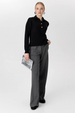 Брюки Romgil РП0091-ВИ5 серый-меланж - фото 1