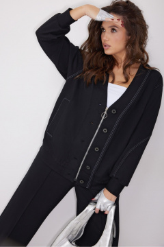 Брюки, кардиган ElPaiz 1306 черный - фото 4