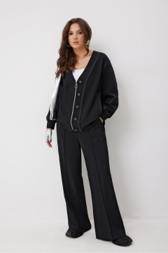 Брюки, кардиган ElPaiz 1306 черный - фото 1