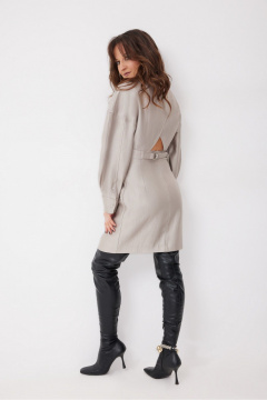 Платье ElPaiz 1308 жемчуг - фото 3