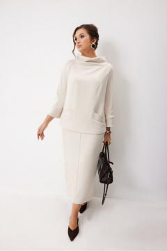 Туника, юбка ElPaiz 1309 молоко - фото 2