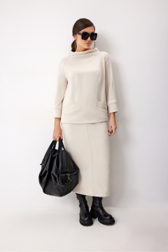 Туника, юбка ElPaiz 1309 молоко - фото 1