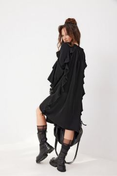 Платье ElPaiz 1316 черный - фото 4