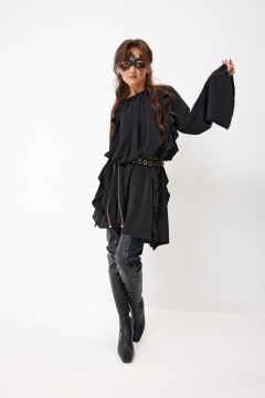 Платье ElPaiz 1316 черный - фото 3