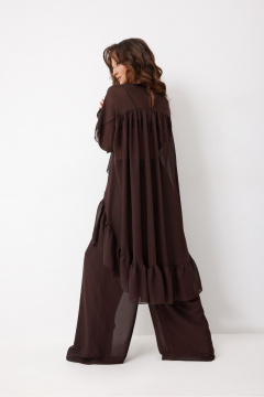 Брюки, туника ElPaiz 1318 шоколад - фото 5