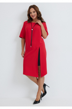 Платье Твой имидж 2300 красный - фото 4