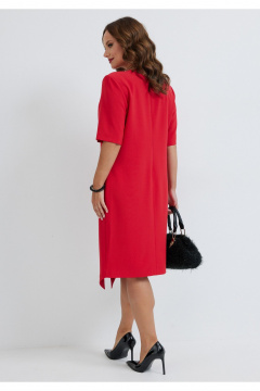 Платье Твой имидж 2300 красный - фото 2