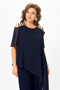 Брюки, туника ANASTASIA MAK 1305 синий - фото 4