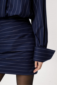 Платье PiRS 6281 синий - фото 4