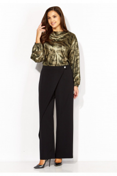 Блуза, брюки TAiER 1413 золото_черный - фото 2