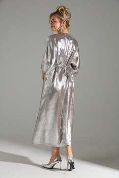 Платье LM М135 бежевый_шиммер - фото 5