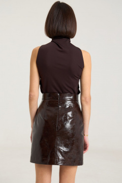 Юбка THE NAME 2450 шоколад - фото 4