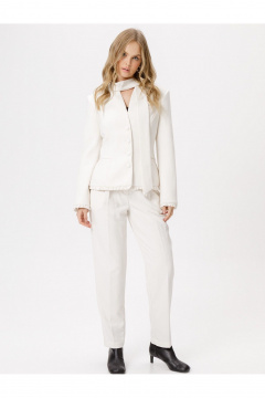 Брюки, жакет PiRS 6336 айвори_букле - фото 1
