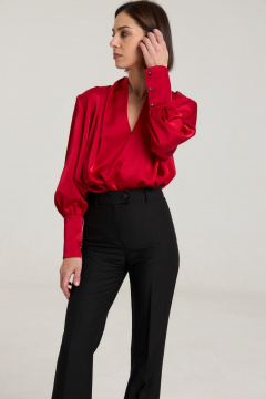 Блуза THE NAME 2453 красный - фото 3