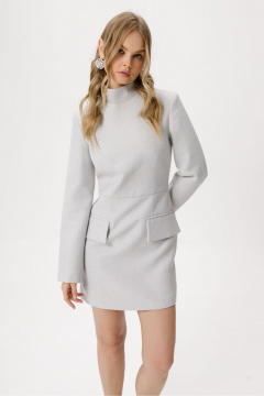 Платье PiRS 6340 серый - фото 4