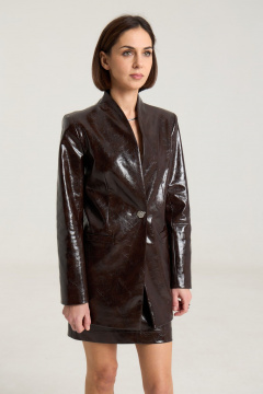 Жакет THE NAME 2462 шоколад - фото 4