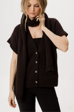 Шарф PiRS 6346 горький_шоколад - фото 2