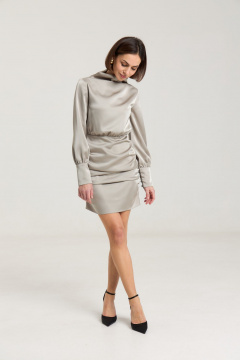 Платье THE NAME 2472 оливка - фото 5