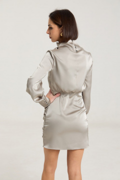 Платье THE NAME 2472 оливка - фото 4