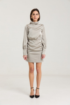 Платье THE NAME 2472 оливка - фото 1