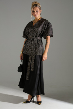 Жакет, юбка LM К1140110 парча - фото 5