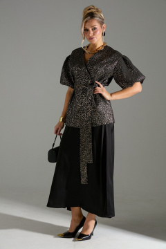 Жакет, юбка LM К1140110 парча - фото 4