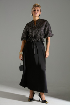 Жакет, юбка LM К1340114 парча - фото 1