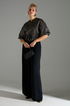 Брюки, жакет LM К134098 парча - фото 2