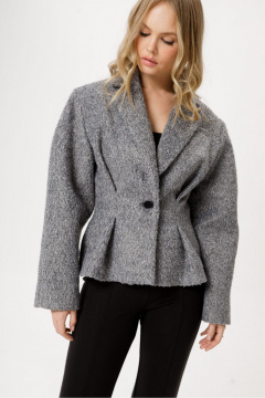 Жакет PiRS 6358 серый - фото 4