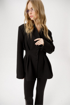 Жакет PiRS 6362 черный_букле - фото 2