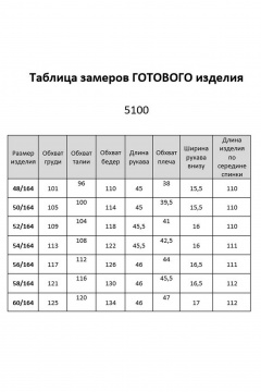 Платье БАГРЯНИЦА 5100 бирюза - фото 3