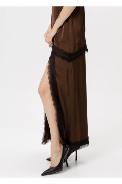 Юбка PiRS 6365 коричневый - фото 2