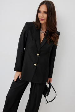 Брюки, жакет Магия моды 2659 черный - фото 3