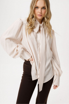 Блуза PiRS 6369 бежевый - фото 3