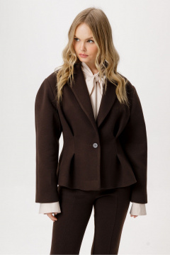 Жакет PiRS 6371 темно-коричневый - фото 1