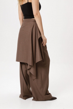 Юбка PiRS 6379 коричневый - фото 2