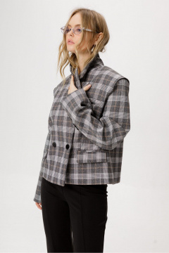 Жакет PiRS 6381 серый - фото 5