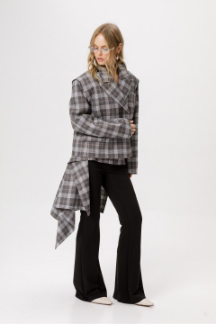 Юбка PiRS 6382 серый - фото 4