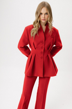 Брюки, жакет PiRS 6383 красный - фото 5